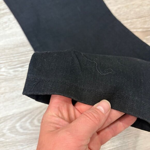 AG Adriano Goldschmied The Isabelle high-rise straight crop black size 30 - Picture 5 of 12